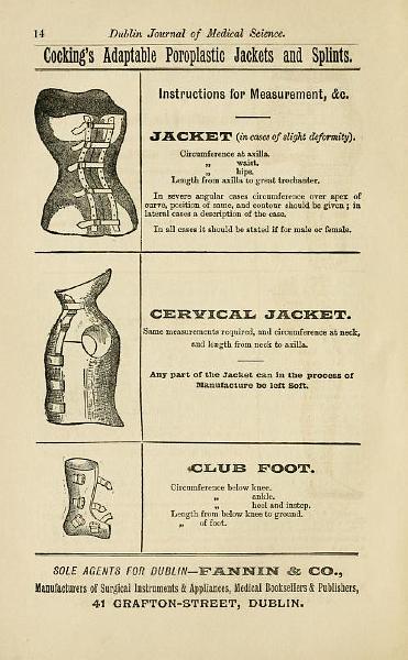 1892_Fannin_Medical2.jpg - 1892 Advertisement for Fannin Medical Supplies from the Irish Medical Directory.