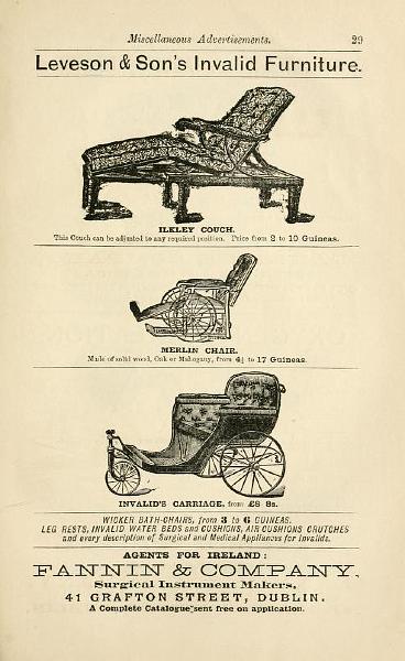 1892_Fannin_Medical4.jpg - 1892 Advertisement for Fannin Medical Supplies from the Irish Medical Directory.