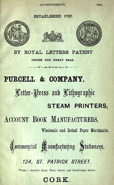 1892_Purcell_and_Co.jpg - 1892. Purcell & Co. ‘By Royal Letters Patent’.