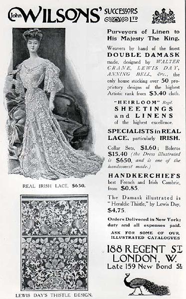 1907-adv_wilsons_successors.jpg - Advertisement for Wilson’s Successors, 188 Regent Street (1907).