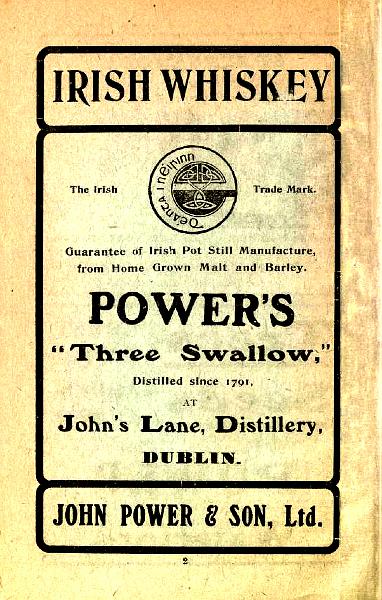 1900_powers-whiskey.gif - 1900. Advertisement for Power's Whiskey.